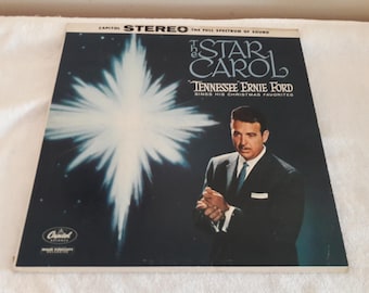 1958 Tennessee Ernie Ford "The Star Carol" LP Album ST1071
