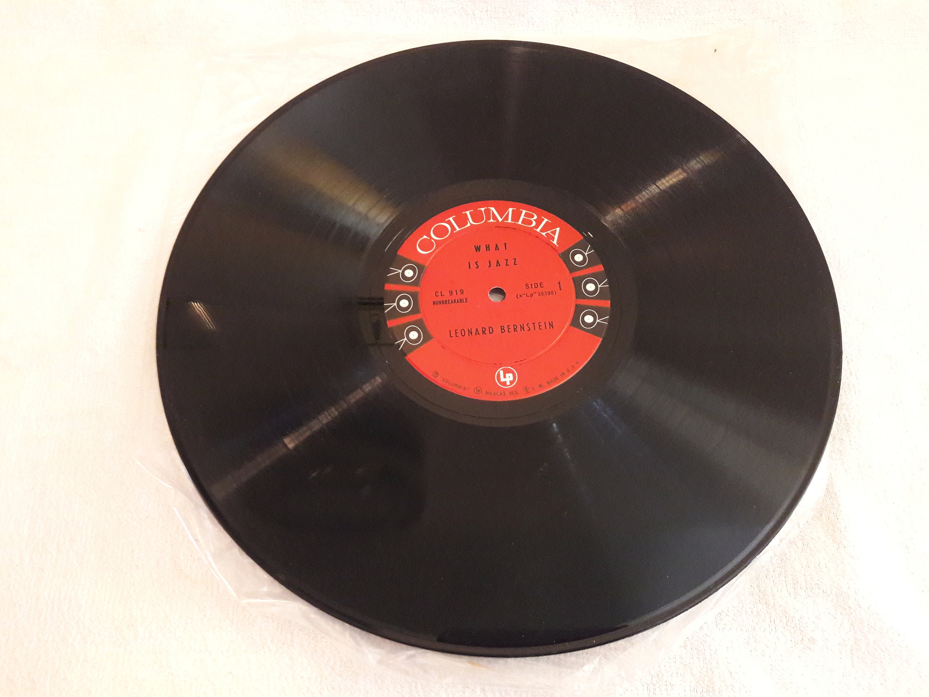 オリジナル盤！Leonard Bernstein / What Is Jazz LEONARD BERNSTEIN: what is jazz CSP 12