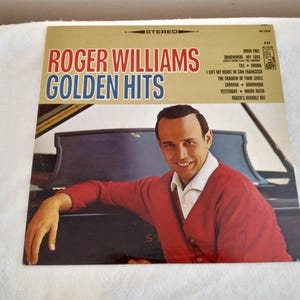 1967 Roger Williams Golden Hits LP Album KS-3530