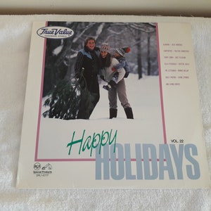 1987 Happy Holidays Vol 22 LP Album DPL1-0777