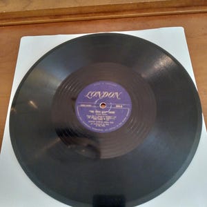 1950 London Records The Third Man Theme 78 rpm Record 536