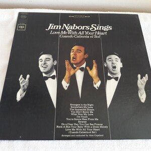 1966 Jim Nabors Sings Vinyl Album CS 9358