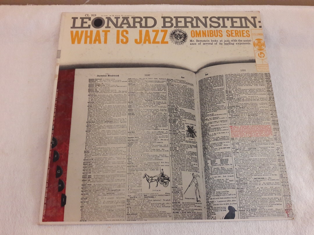 オリジナル盤！Leonard Bernstein / What Is Jazz LEONARD BERNSTEIN: what is jazz CSP 12