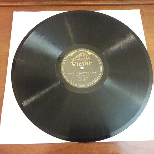 1900's Sousa Band Stars and Stripes Forever / Golden Eagle 78 rpm 35709-A