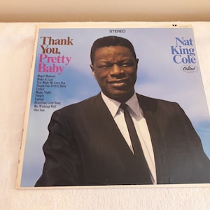 1967 Nat King Cole &quot;Thank You Pretty Baby&quot; Vinyl Record ST 2759