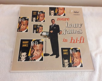 1956 Harry James &quot;More Harry James In HI-Fi Vinyl Record W 712