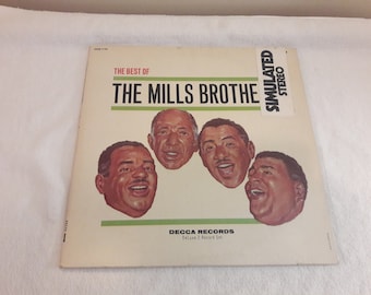 1965 The Best Of The Mills Brothers Vinyl Record DXSB 7193