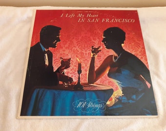 1964 101 Strings "I Left My Heart In San Francisco" Vinyl Album SF-20300