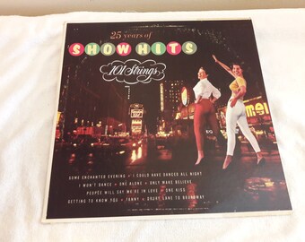 1961 101 Strings "25 Years of Show Hits" Vinyl Album SF-13700