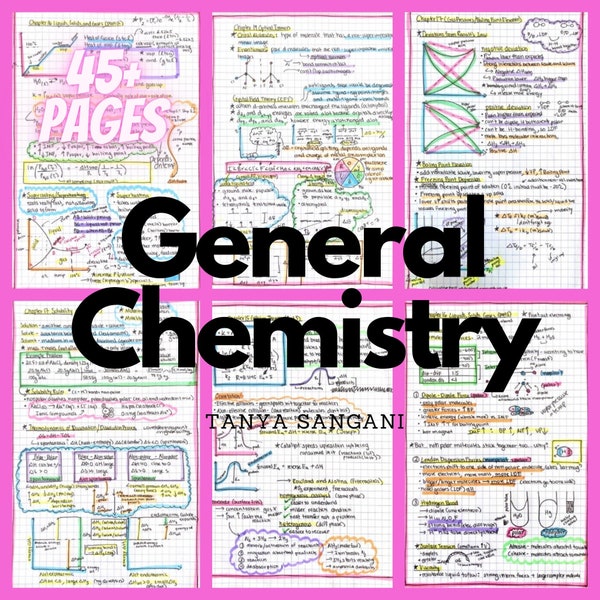 TIKTOK FAMOUS Chemistry Notes by Tanya Sangani