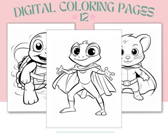 Dibujos fáciles para colorear para niños pequeños.