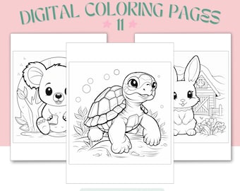 Kawaii Coloring Pages for Kids