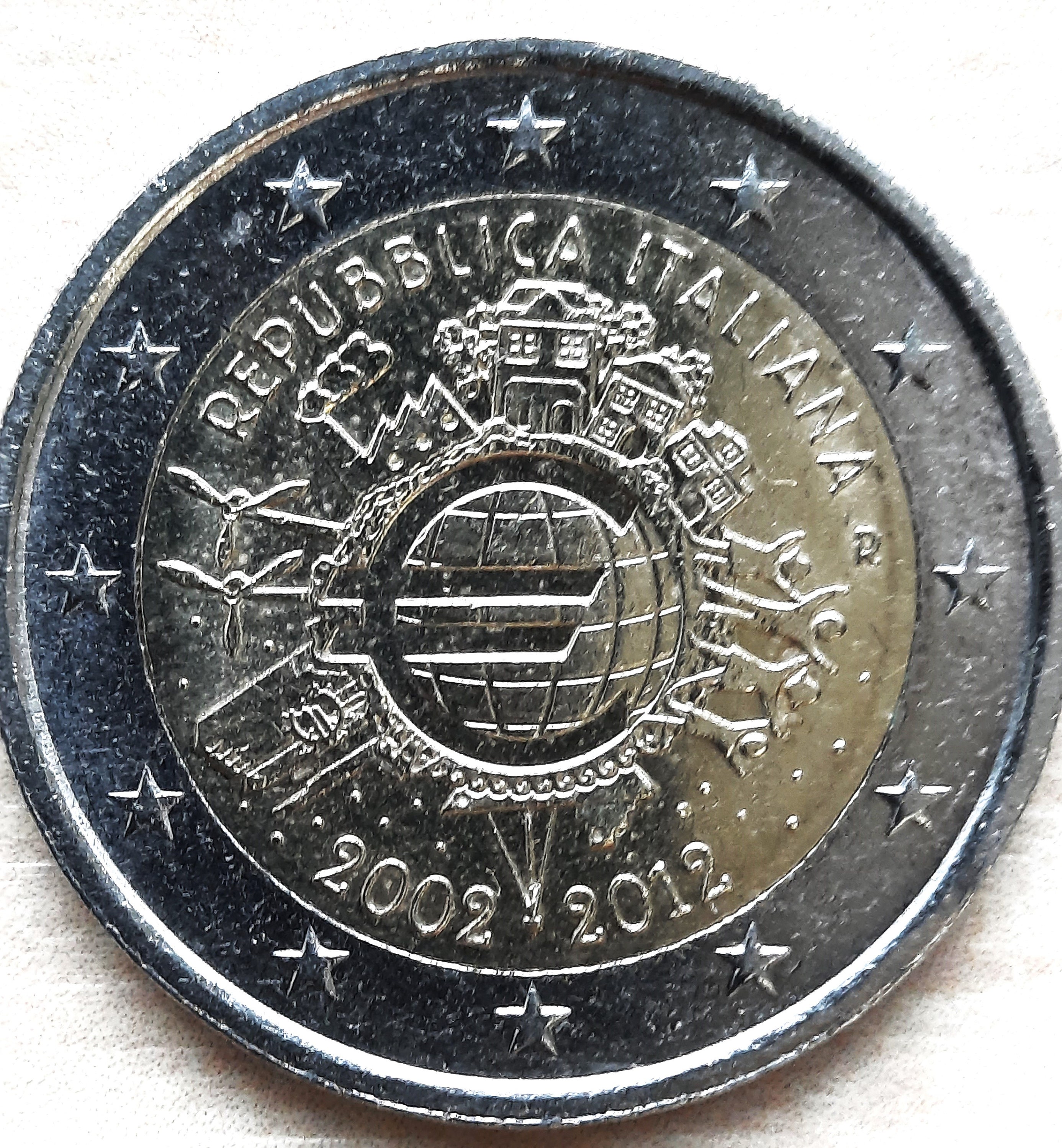 Présentoir en plexiglas pour pièces de 2 euros commémoratives