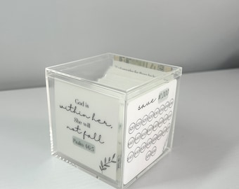 Savings Box | Save 1,000 | Acrylic Box | Cash Envelopes | Emergency Funds | Money Savings Challenge | Cash Stuffing