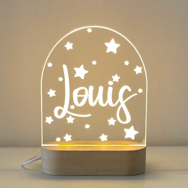 Star Night Light / Newborn Gift / Nursery Room / Baby Gift / Children Child Bedroom