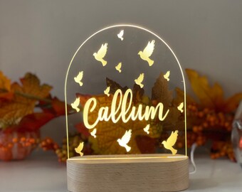 Dove Night Light / Bird Night Light /Newborn Gift / Nursery Room / Baby Gift / Children Child Bedroom