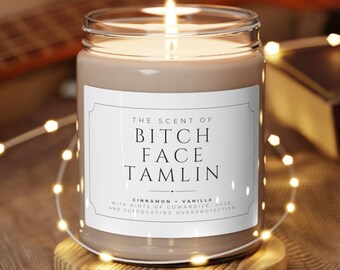 Tamlin ACOTAR Candle, Acotar Gift, SJM Merch, Book Gift, Bookish Candle, Avid Reader Gift, Bookish Velaris Candle, Bookish Gift, acomaf