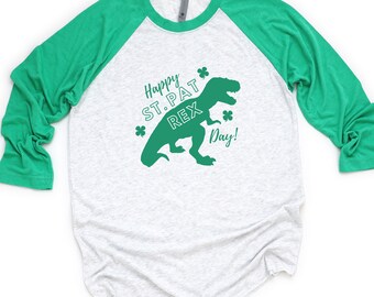 St Pat-REX Day Shirt, Funny St Patricks Day Shirt, St Pattys Day Dinosaur Shirt, St Patricks Day Shirt, Dino Tee, Shamrock Shirt