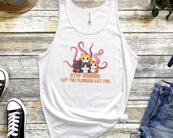 Flerken Tank Top, Kitten Cat Shirt, Superhero Shirt, cat gift, comic gift, comic cat, funny cat gift, flerkin, flerken gift, kitten gift