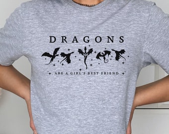 Dragon Shirt, Dragons T-Shirt, Fourth Wing, Basgliath War College, Dragon Rider Shirt, Fantasy Gift, Book Gift, Gift for Reader Gift for Her