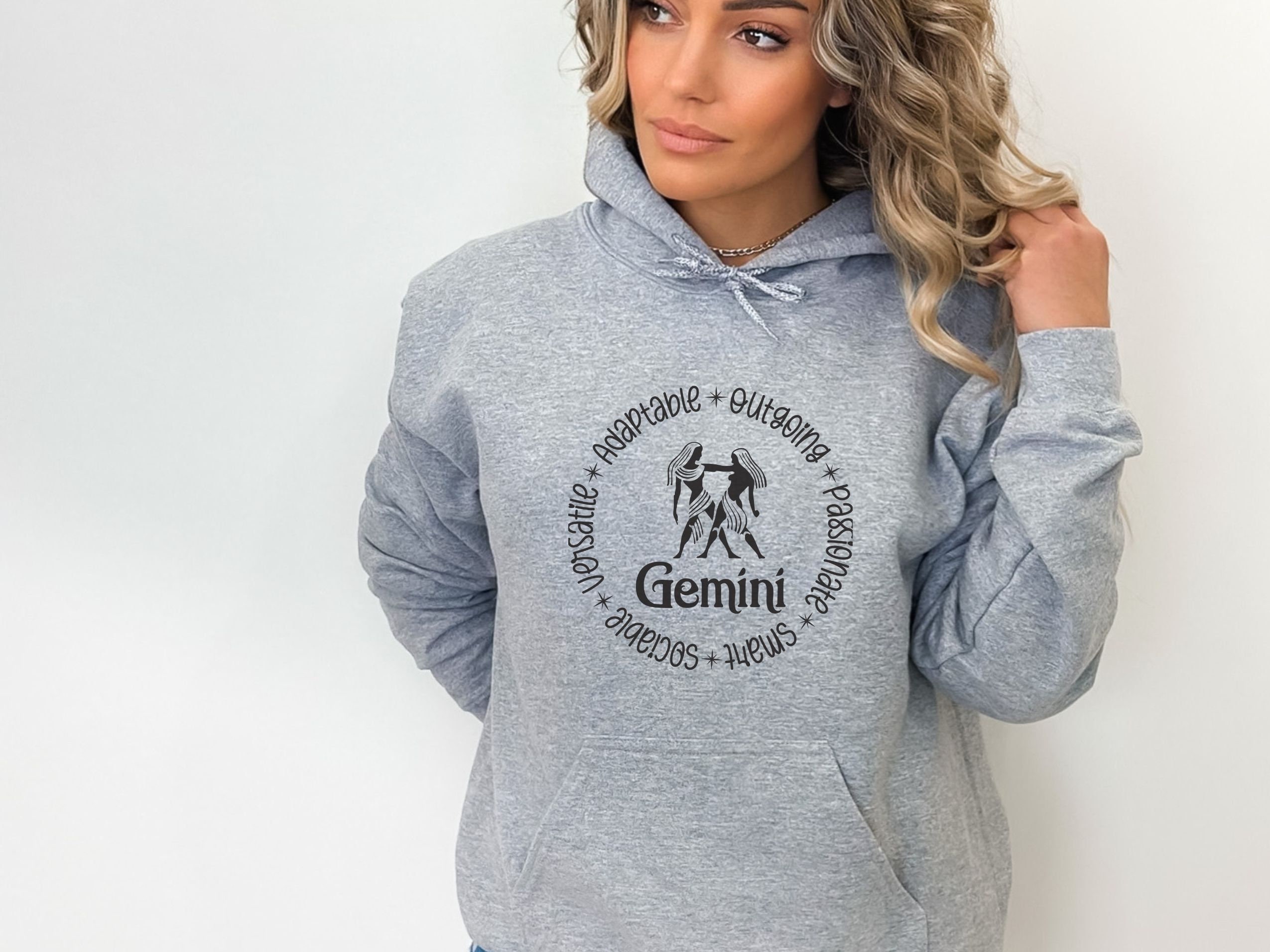 Zodiac Sign Hoodie: Astrology Gift, Horoscope Sweatshirt - Etsy