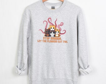 Flerken Sweatshirt, Kitten Cat Shirt, Superhero Shirt, cat gift, comic gift, comic cat, funny cat gift, flerkin, flerken gift, kitten gift