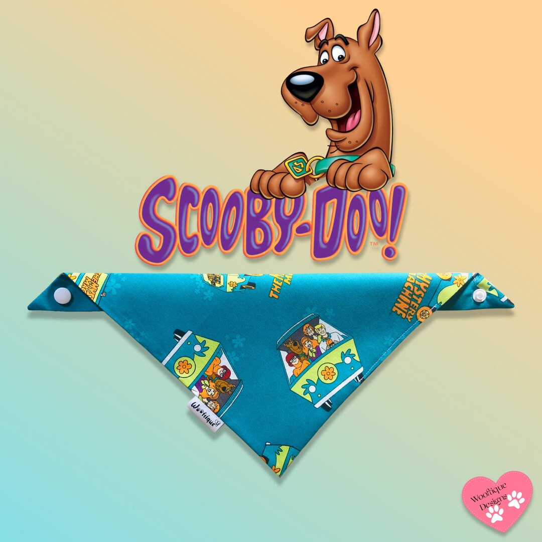 Scooby Doo Pet Bandana Etsy