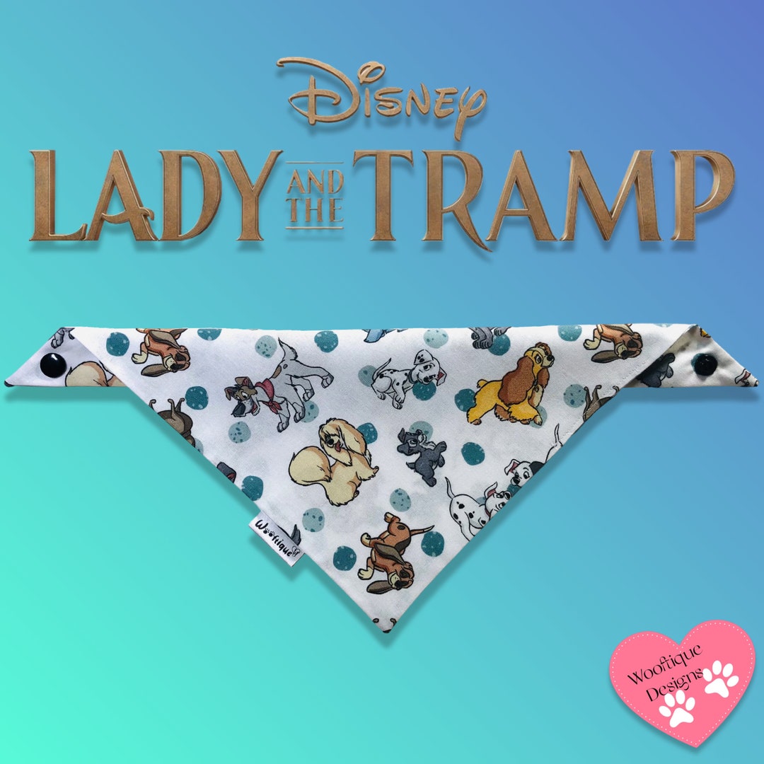 Lady and the Tramp Pet Bandana Etsy