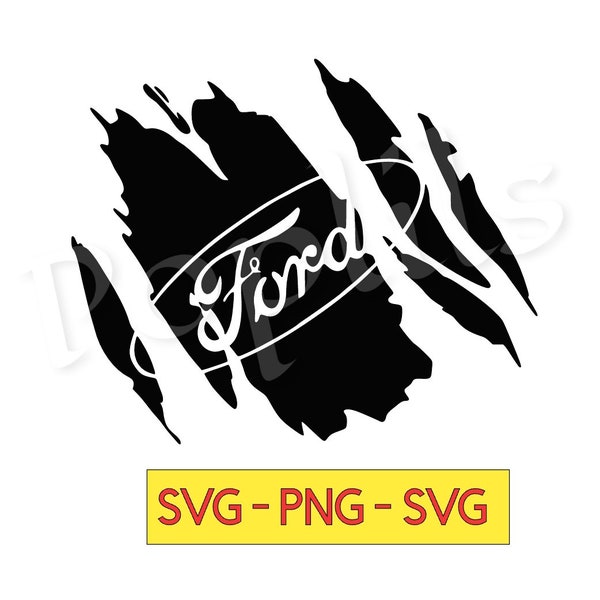 Ford scratch svg png jpg file