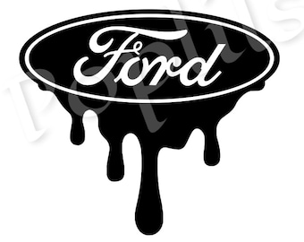 Ford-märke droppar svg png jpg