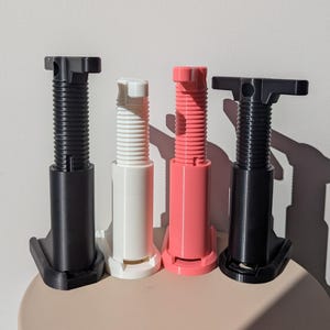 Bench Mounted Clay Extruder - Hand Screw Driven - Removable and Easy to Clean - Improved Design - High Strength ABS