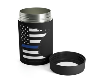 MN Thin Blue Line Tough Can Holder
