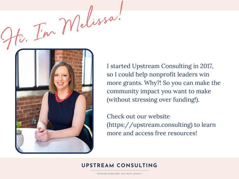 One-page Overview for Nonprofits | Program Handout | Organization ...