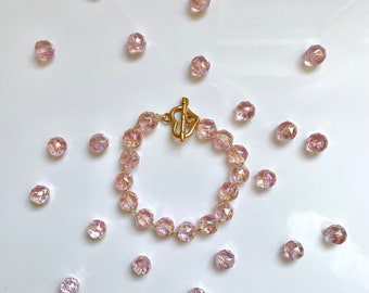 Sparkly pink Bracelets