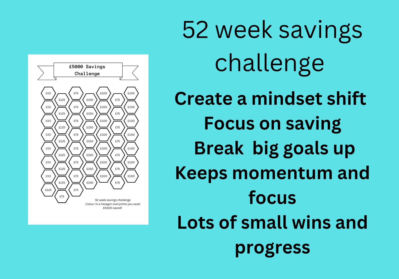 52-week-savings-challenge-printable-black-and-white-savings-sheets-a4-or-a5-budget-tracker