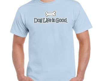 Dog Life Is Good - Classic Unisex Heavyweight Cotton T-Shirt