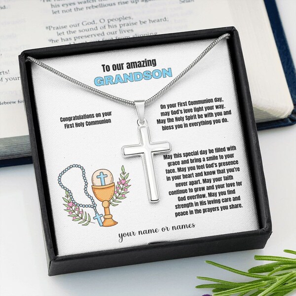 First Communion Gift From Grandparents Etsy