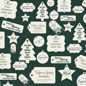 Christmas Wrapping Paper, Sarcastic Christmas Tags, Funny Wrapping Paper, Christmas Present Wrapping Paper, holiday wrapping