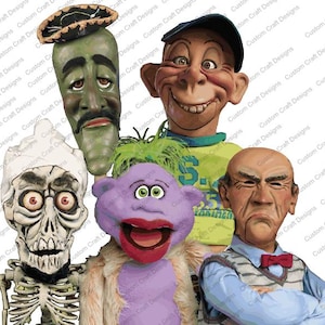 Little Guys in the Box - ispirato al file digitale del busto personalizzato di Jeff Dunham