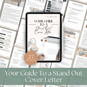 Complete Cover Letter Bundle | Templates, Workbook & Checklist ...