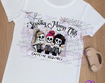 Spooky Moms Club Graphic