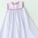 Hand Embroidered Girls Dress With Ric Rac Trim - Etsy