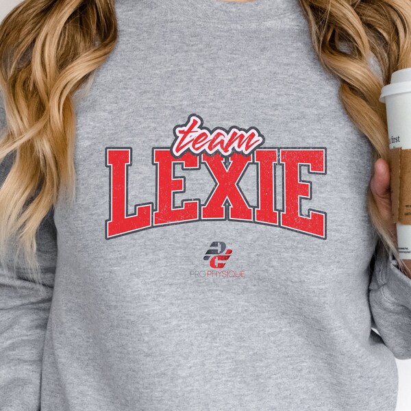 Team Lexie Pro Physique Heavy Blend™ Crewneck Sweatshirt- So Cozy!