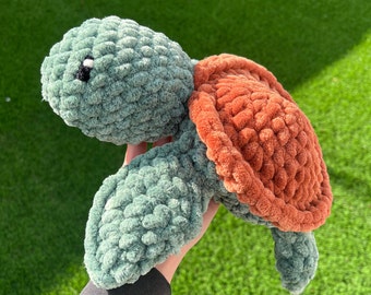 Crochet Turtle Plushie