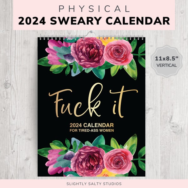 2023 2024 Hanging Calendar Etsy