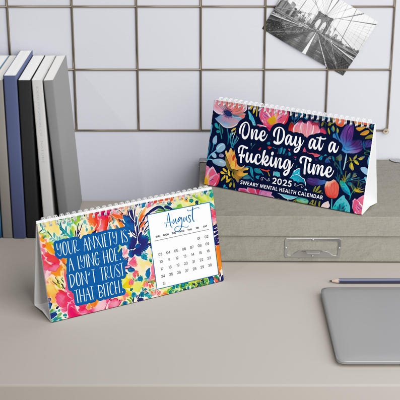 Sweary Desk Calendar 2025 
