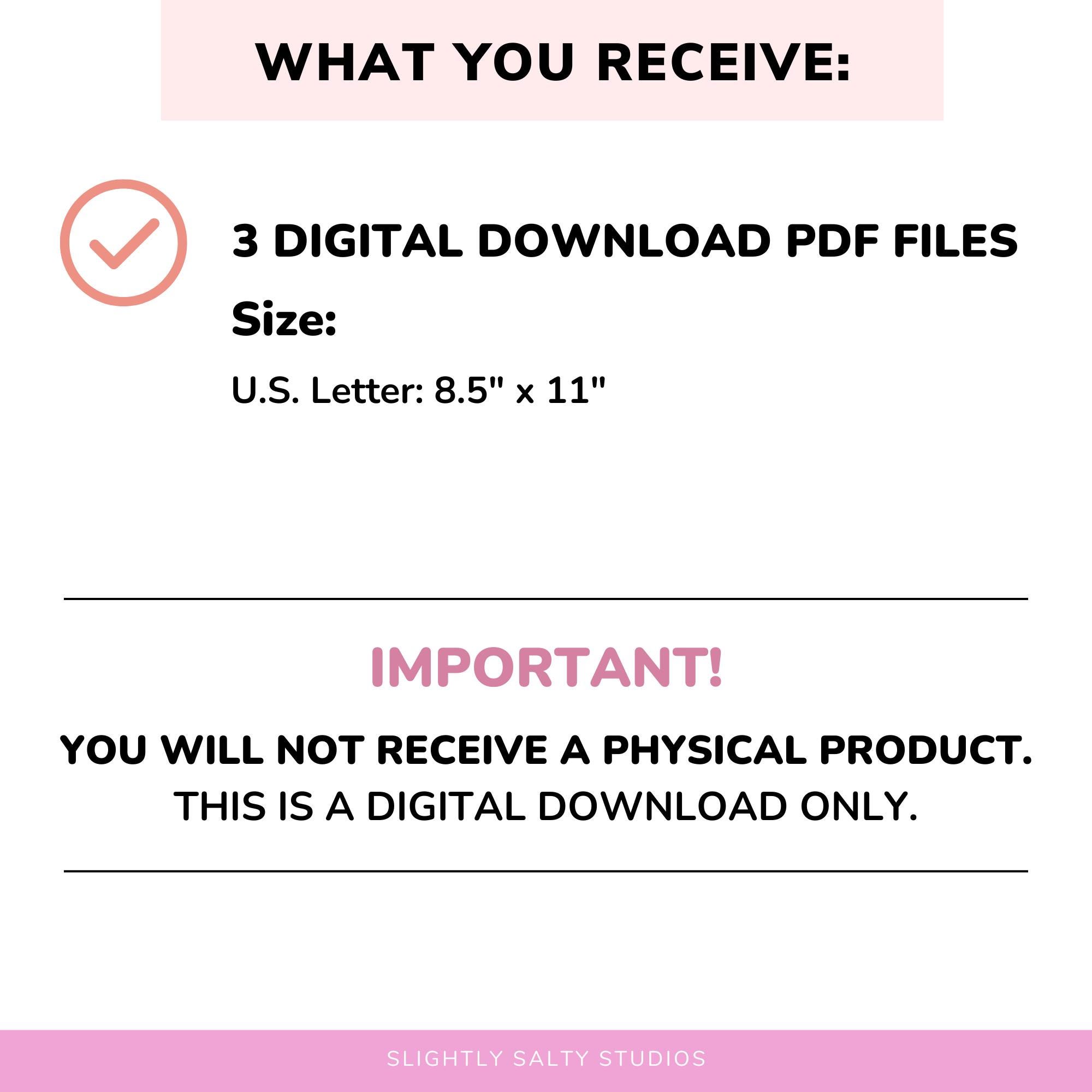 ADHD Planner Printable Bundle, Daily Weekly Brain Dump PDF, Doom Pile ...