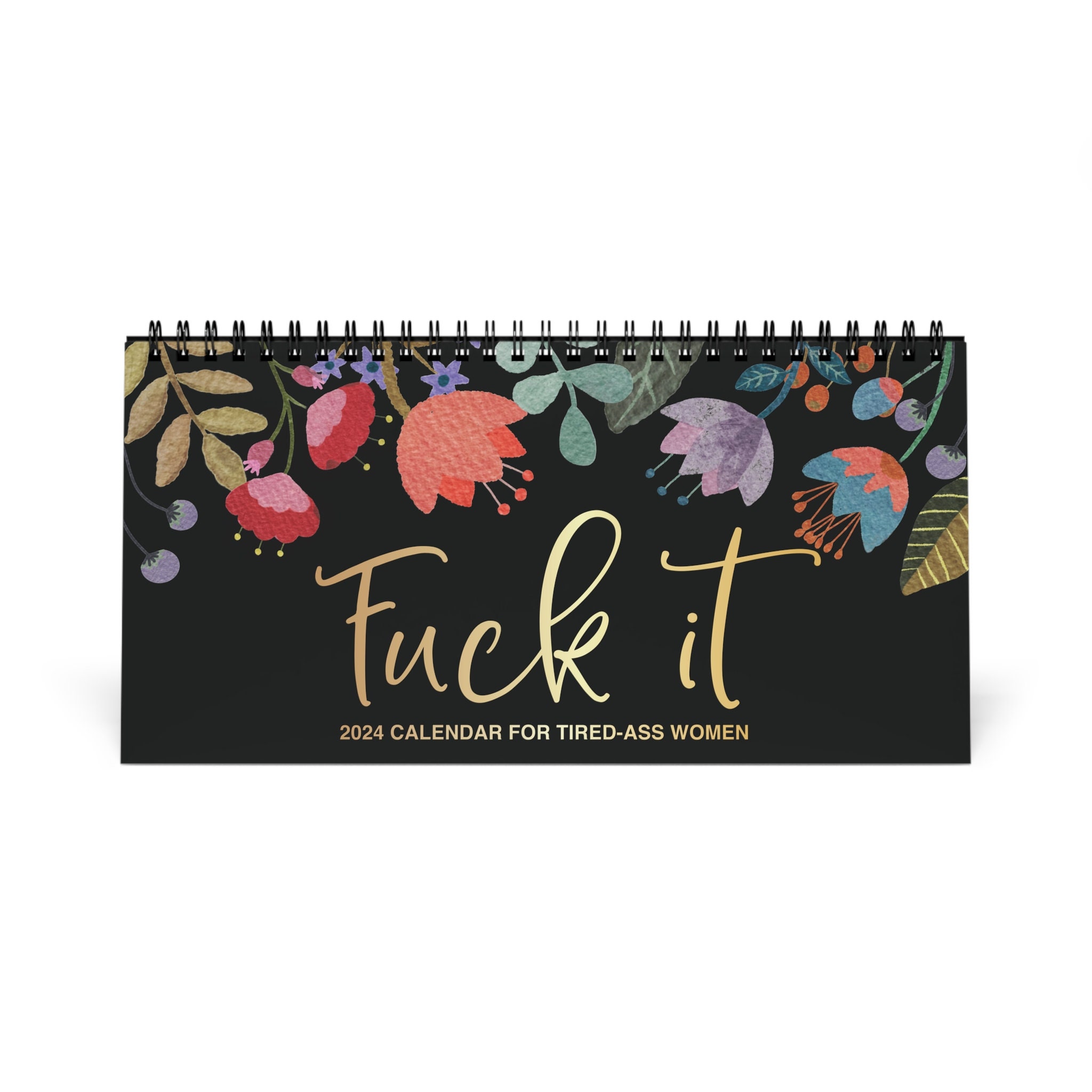 Funny Calendar 2024 U.S. 2024 Desk Calendar Sweary Calendar Etsy