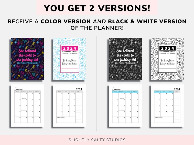 2024 Weight Loss Tracker Printable 2024 Fitness Planner Food Etsy Norway