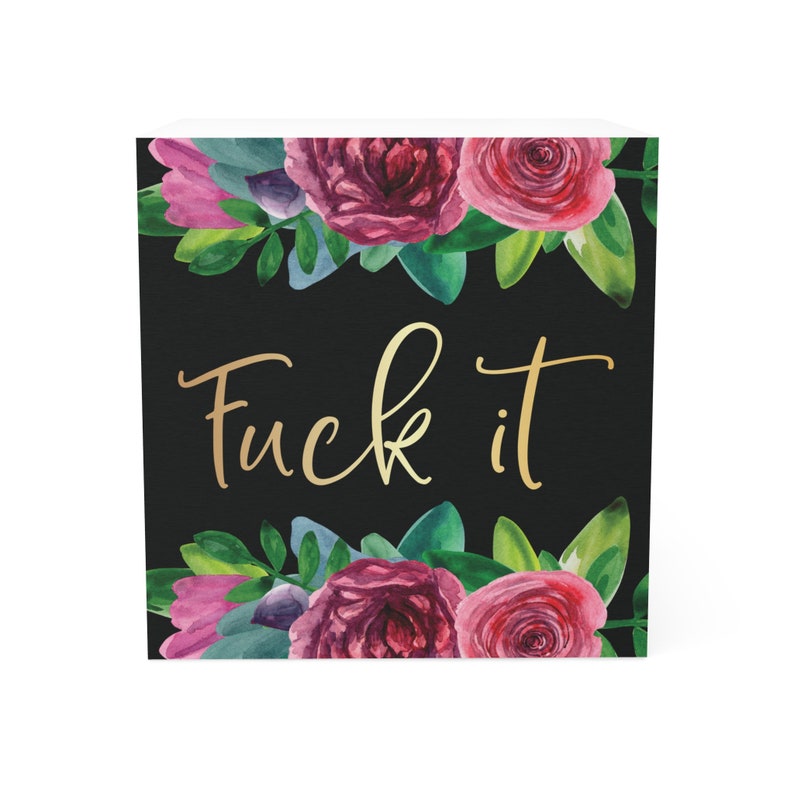 Funny Note Pads, Funny Post It Notes, Sticky Note Pad, Note Cube, Funny Sticky Notes, Postit Note Pads, Swear Gifts, Funny To Do List, Swear image 5